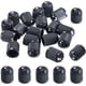 thumbnail image 1 of Tapones universales para válvulas de neumáticos (40 unidades), de plástico negro, para bicicletas, motos, coches, SUV y camiones (solo tapones), 1 of 7