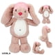 thumbnail image 1 of Peluche conejito Nelly rosada muy suave con antifaz para dormir - De un salto, directo al corazón, 1 of 3