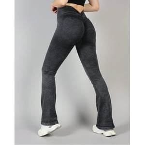 Flix Spa - Calza Flare Mujer Push Up Moldeadora Corte V