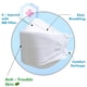 thumbnail image 2 of [20 paquetes] Mascarilla facial KN FLAX Premium certificada KF-94 blanca, 2 of 5