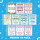 thumbnail image 2 of Pósteres Sproutbrite Pack de 10 (30 x 41 cm) Gramática y Partes del Discurso, 2 of 9