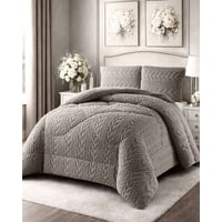 Tengfei - Cubrecama Con Chiporro Elegante Para Invierno Plaza Y Media Diseño 2026