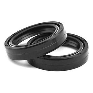 Genérico - Retenes De Telescopicas Moto Cf Moto Nk 400 / Nk 650 (2Un) Negro