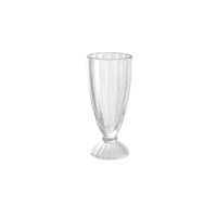 Genérico - Set 12 Copas Milk Shake Helado Malteadas Postre Global