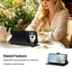 thumbnail image 3 of Funda Billetera Floral en Relieve iphone17 pro con Tarjetero y Cremallera Negro, 3 of 6