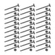 thumbnail image 3 of Bridas multifuncionales para cables, clips de fijación para guardabarros, sujetadores de paneles de coche para uso diario, reparación de automóviles, 30 piezas, 3 of 5