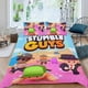 thumbnail image 2 of Chicos Tropezones Conjunto de sábanas temático, trío de piezas, cómodo y amigable con la piel, diseño único, regalo de decoración para el hogar para familiares, amigos y fans,135cm *200cm, 2 of 6