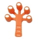 thumbnail image 4 of Fortalecedor De Agarre De Mano Gimnasio Ejercitador De Dedos Camilla Para Piano Rock Climber Naranja, 4 of 5
