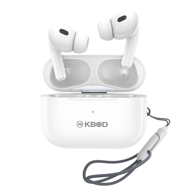 Audífonos Inalámbricos Bluetooth Kbod Tws C4 2da Generación Blanco