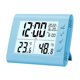 thumbnail image 2 of Reloj Despertador Digital Termómetro Doméstico Para Decoración Del Hogar Dormitorio Jardín Azul, 2 of 5