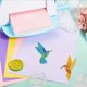 thumbnail image 4 of Troqueles hubangzhu 5,9 × 5,9 cm de colibrí para scrapbooking DIY, 4 of 8