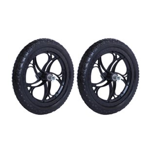 Magideal - 1 Par De Ruedas De Repuesto Para Bicicleta De Equilibrio, Ligeras, Para Niños Y Niñas, Para Mantenimiento Y Reparación, Ruedas De Entrenamiento No Inf Rueda De Flor De Ciruela