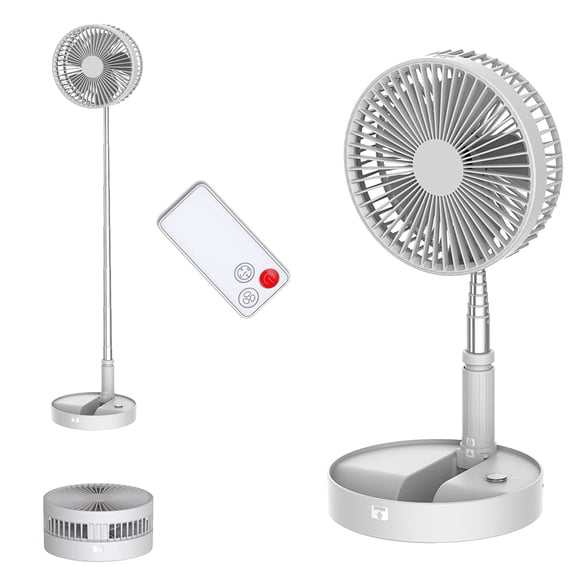 Ventilador de escritorio y mesa UN UNITEDTIME plegable con mando a distancia