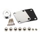 thumbnail image 1 of Juego De Placas De Mástil Para Guitarra Eléctrica, Juego De Herrajes Para Guitarra Eléctrica, Bajo, Argent, 1 of 3