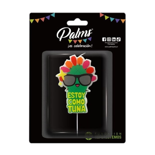 Vela Con Mensaje 2 Estoy Como Tuna Palms