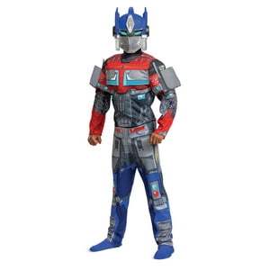 Disguise - Disfraz Optimus Prime Muscle Para Niños De 7 A 8 Años