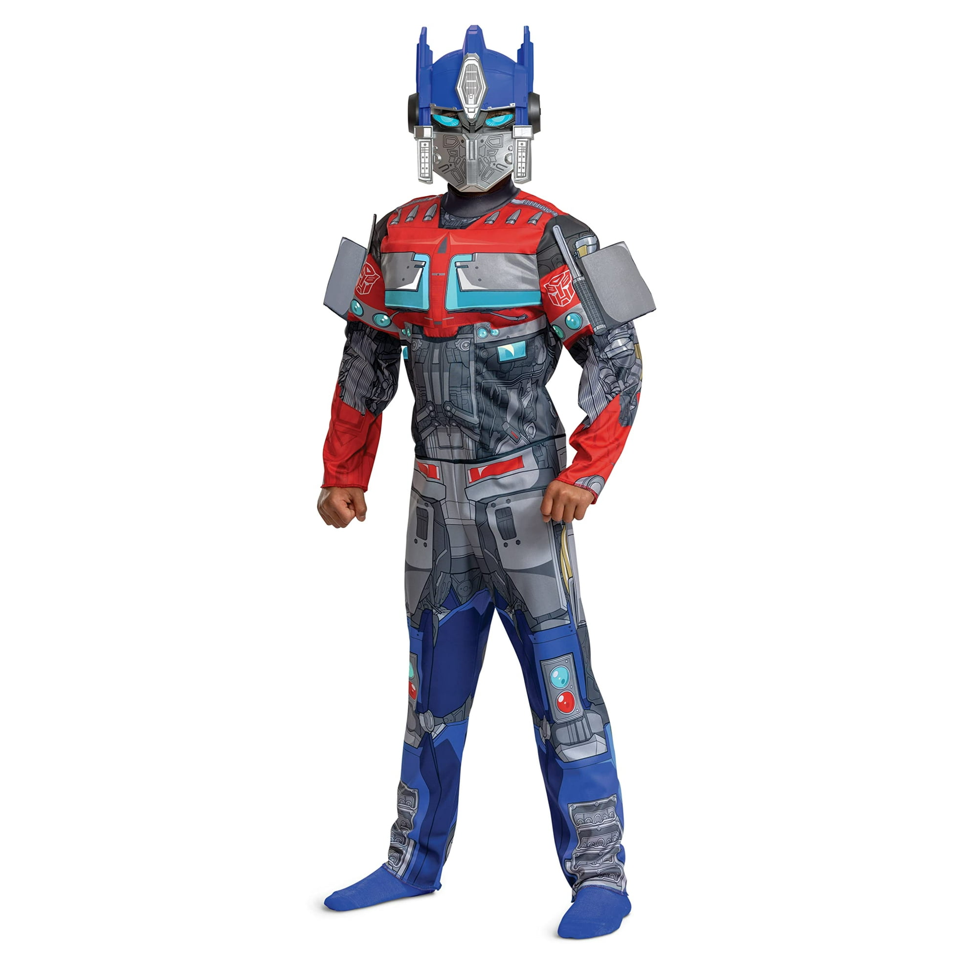 Disguise - Disfraz De Optimus Prime Muscle Para Niños Transformers
