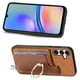 thumbnail image 5 of Funda Magnética Para Samsung Galaxy A05s Con Billetera Y Anillo Protector Resistente Marrón, 5 of 6