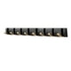 thumbnail image 2 of Perchero Montado en la pared Estante colgante de entrada Riel de gancho de metal resistente para toallas de baño Batas Otros artículos de tocador Ropa negro, 2 of 5