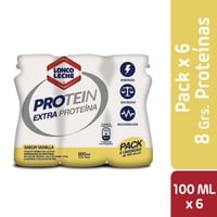 Yoghurt Protein Shot Sabor Vainilla (6 Un) Pack 6 Un Loncoleche