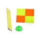 thumbnail image 2 of Bandera De Esquina De Fútbol, Postes De Agilidad De Fútbol, Bandera Deportiva De Entrenamiento Para Adultos Para Juegos, Postes De 3 Uds, GreenBase, 2 of 5