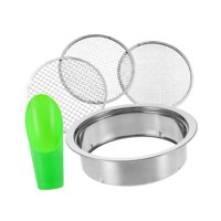 Magideal - Juego De , De Acero Inoxidable Con 3 Mallas Intercambiables, De Jardín Para Arena Y Bonsái , B Estilo B