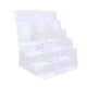 thumbnail image 4 of Soporte De Acrílico Para Folletos, Soporte De Exhibición Transparente Para Folletos, Revistas, Folletos, 4 Rejillas, 4 of 5