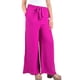 thumbnail image 2 of Pantalon Palazzo Mujer Tipo Lino Casual Semi Formal Tiro Alto 106, 2 of 5