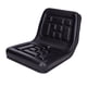 thumbnail image 1 of Asiento de tractor, asiento de cosechadoras, cuero de PU engrosado, asiento de cortadora de césped, universal para vehículos barredores de carreteras, Modelo de soporte, 1 of 5
