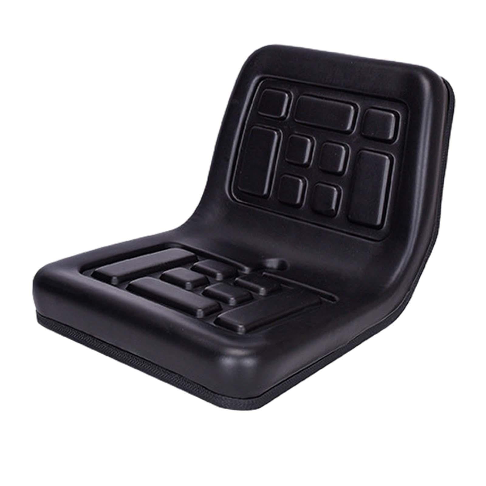 Magideal - Asiento De Tractor, Asiento De Cosechadoras, Cuero De Pu Engrosado, Asiento De Cortadora De Césped, Universal Para Vehículos Barredores De Carreteras, Modelo De Soporte