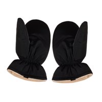 Ioensy - Manoplas De Plumón Para Hombre Y Mujer Manoplas De Nieve Para Motos De Nieve Snowboard Ciclismo Negro