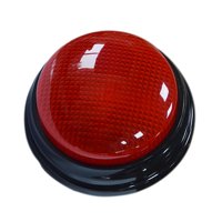 Bothyi - Botón De Sonido Noches De Trivia De Oficina Botón De Programa De Juegos Fácil De Usar Juguete Para Niños Rojo