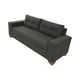 thumbnail image 3 of Sofa Paris Tres Cuerpos Lino Gris Oscuro, 3 of 3