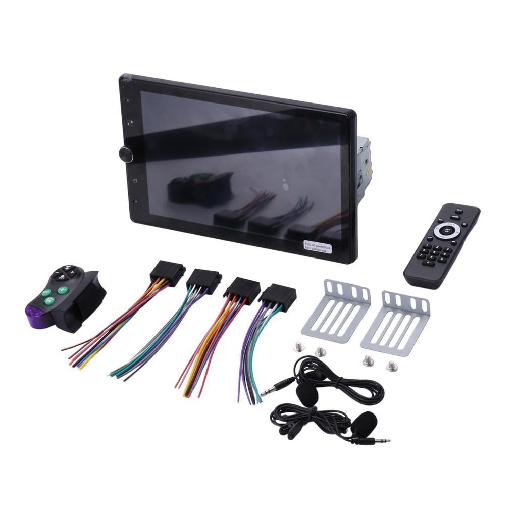 Magideal - Radio Estéreo Para Automóvil Con Pantalla Táctil De 10,4 Pulgadas Y Un Solo Din, Instalación Sencilla, Piezas De Repuesto Desmontables, 25,5 X 16 Cm,