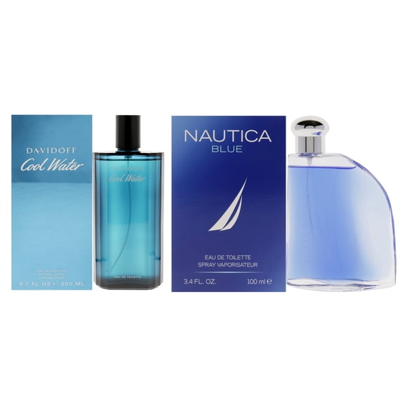 Kit de perfume Cool Water Various Designers para hombre, 200 ml EDT