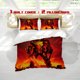 thumbnail image 1 of 3pcs Doom Eternal Themed Printed Bedding Set Soft \u2013 Ideal Gift or Party Favor, 1 of 5