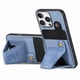 thumbnail image 2 of Funda Resistente para iPhone 16 Pro Max con Tarjetero y Soporte, Diseño Magnético Azul, 2 of 5