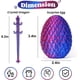 thumbnail image 2 of Huevos de dragón impresos en 3D con juguetes de Pascua con interior de dragón, 6 unidades, 2 of 8