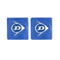 Muñequera Dunlop Corta Azul Royal X2 Tenis Padel