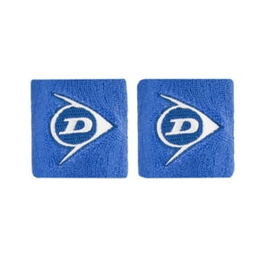 Muñequera Dunlop Corta Azul Royal X2 Tenis Padel