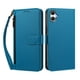 thumbnail image 1 of Funda Tipo Billetera para samsung galaxy A07 4G/5G con Soporte y Bolsillo con Cierre Azul, 1 of 6