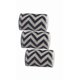 thumbnail image 3 of Cinta de yute AAYU, paquete de 3 rollos, 4" azul con diseño chevron, 3 of 5