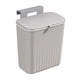 thumbnail image 4 of Cubo De Basura Colgante Para Cocina Con Tapa, Cubo De Basura Para Baño, Dormitorio, Hogar, Gris, 4 of 5