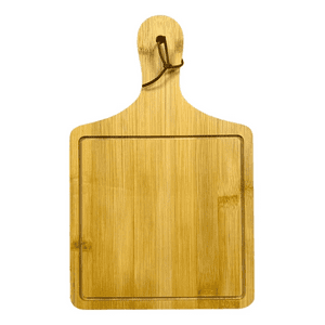 Genérico - Tabla Madera Tablas Picoteo Plato De Madera Tabla Pizza 36Cm Lisa Marrón Claro
