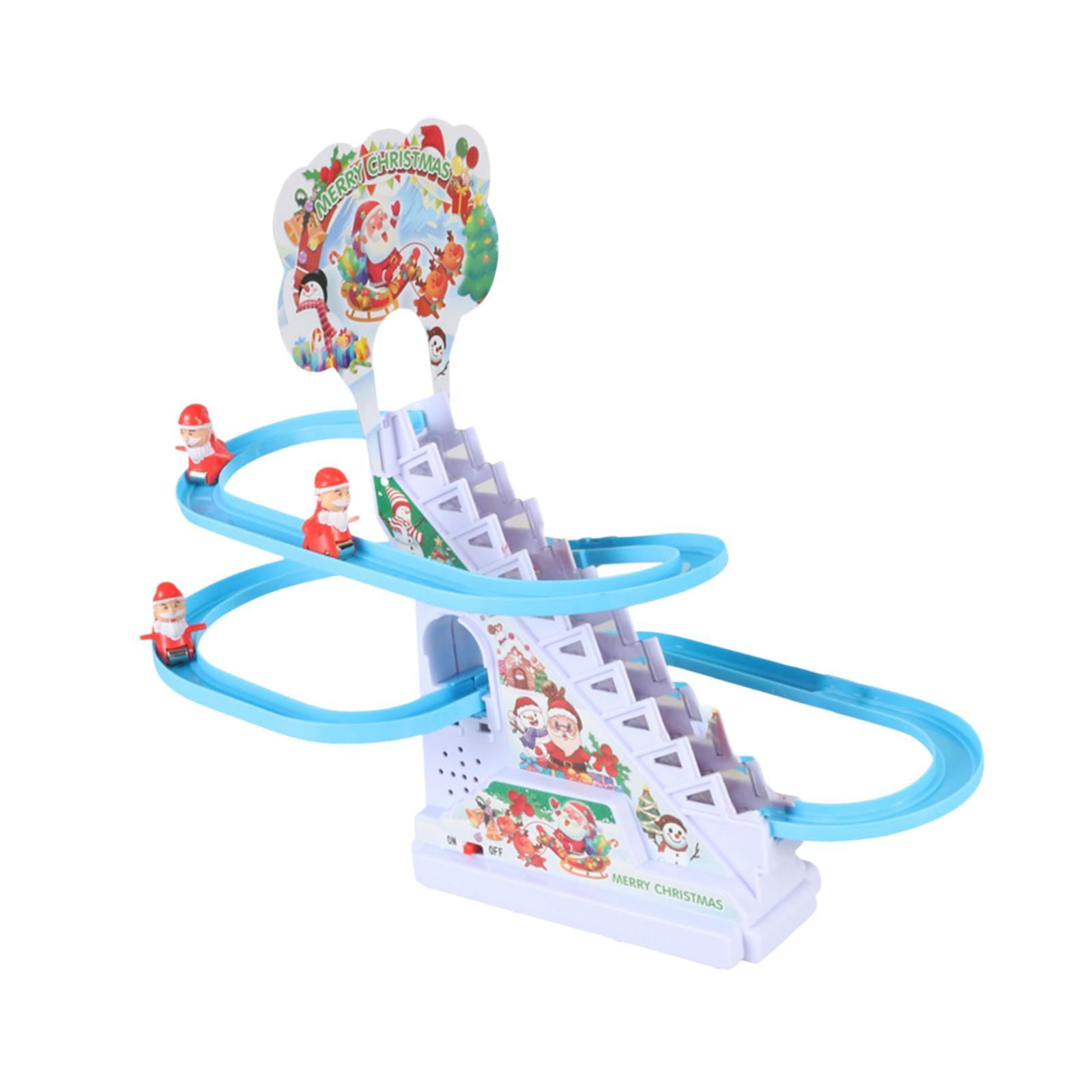 Bothyi - Juego De Tobogán De Papá Noel, Juego De Tobogán Para Subir Escaleras, Juguete Para Niños, Regalos 3 Papá Noel