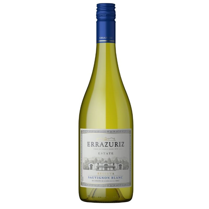 Vino Blanco Estate Sauvinong Blanc Reserva 12° Botella 750 cc Errazuriz