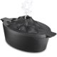 thumbnail image 1 of Humidificador de estufa de leña Sckee, mejorado, capacidad de 3 litros, hierro fundido, 1 of 7