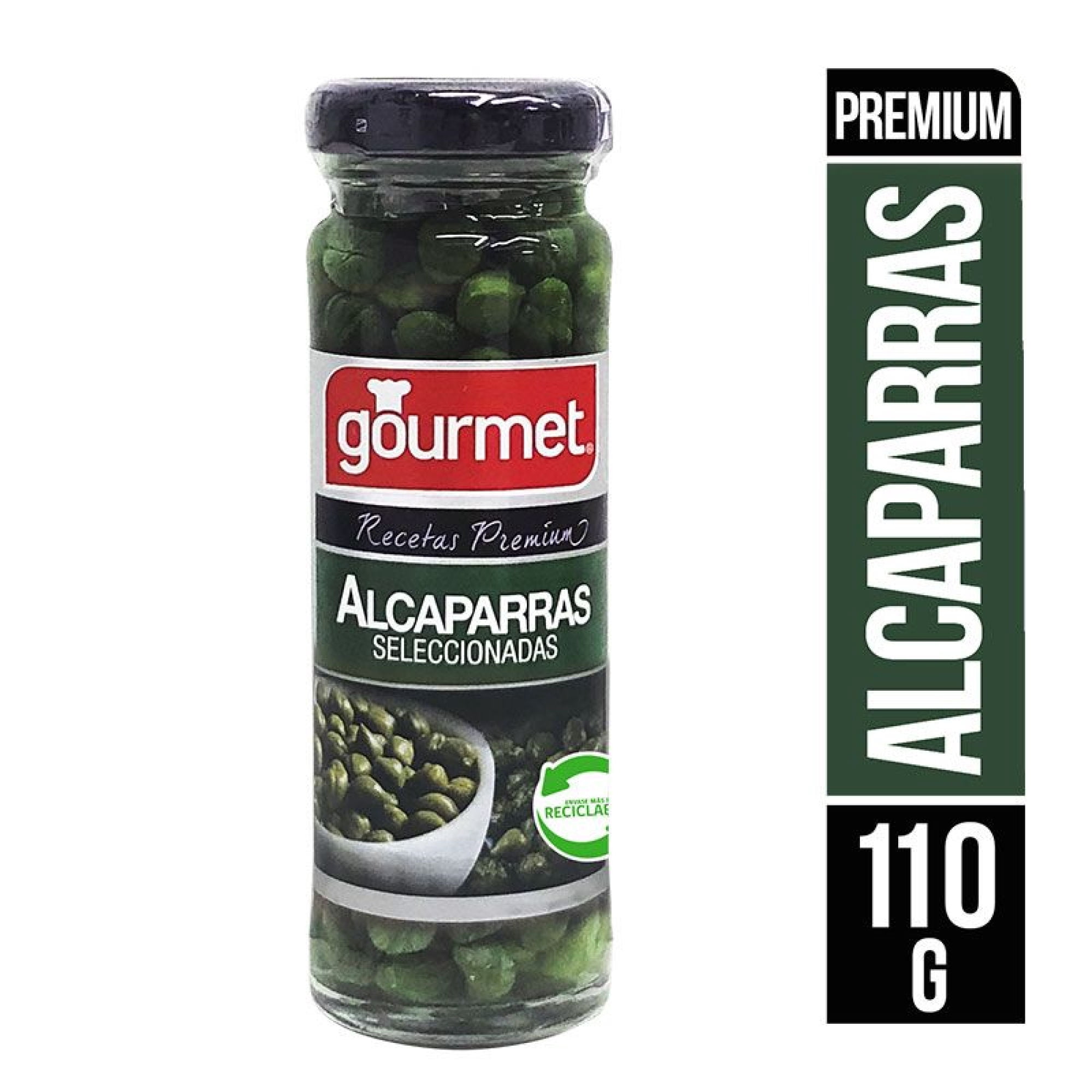 Alcaparras Frasco 110 g Gourmet