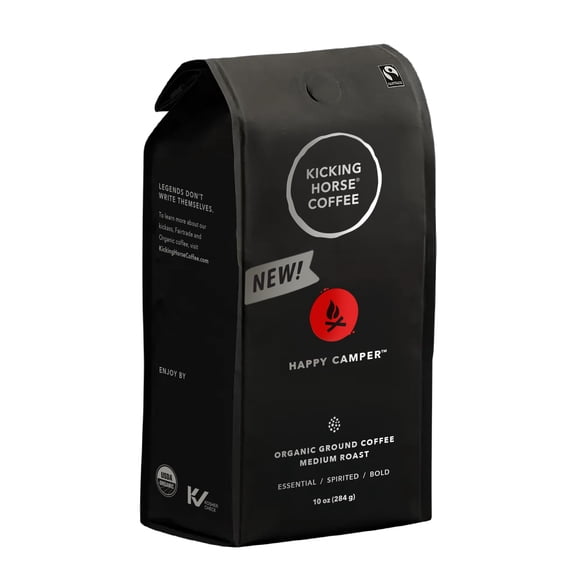 Café Molido Kicking Horse Happy Camper 300 Ml Orgánico