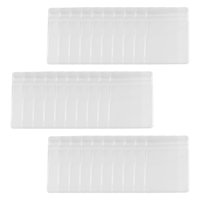 Ioensy - 30 Uds Bolsas De Joyería 6Cm X 8Cm Anillos Autosellantes Pendientes Bolsa De Almacenamiento De Embalaje